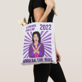 INTERNATIONALE VROUWDAG 2022 #BREAK DE BIAS TOTE BAG (Dichtbij)