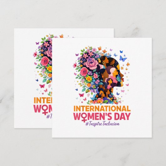 Internationale Vrouwendag (Voorkant / Achterkant)