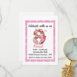 Internationale Vrouwendag 08 2024 Uitnodiging