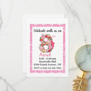 Internationale Vrouwendag 08 2024 Uitnodiging