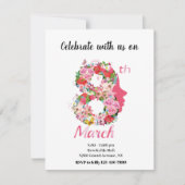 Internationale Vrouwendag 08 2025 Uitnodiging (Voorkant)