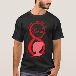 Internationale Vrouwendag 2021 Cadeau voor Vrouwen T-shirt