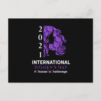 Internationale Vrouwendag 2021 Kies voor de uitdag Briefkaart