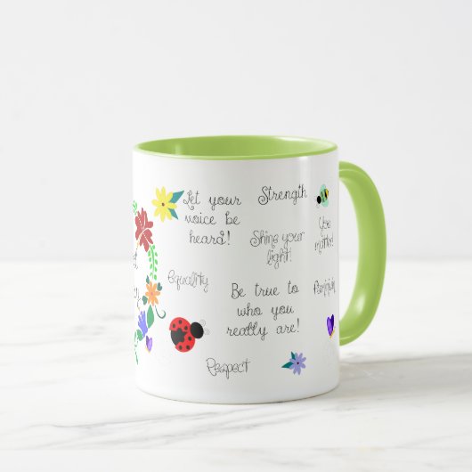 Internationale Vrouwendag 2021 Mok (Voorkant rechts)