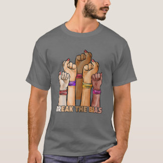 Internationale Vrouwendag 2022 Gendergelijkheid Br T-shirt