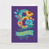 Internationale Vrouwendag 2023 Internationale Vrou Kaart (Voorkant)