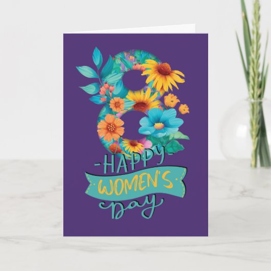 Internationale Vrouwendag 2023 Internationale Vrou Kaart (Voorkant)