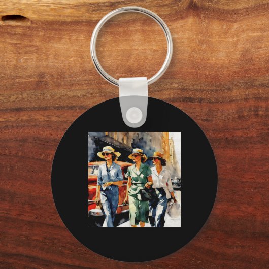 Internationale Vrouwendag 20253 Sleutelhanger (Voorkant)