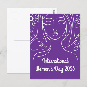 Internationale Vrouwendag 2025 Briefkaart