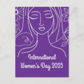 Internationale Vrouwendag 2025 Briefkaart (Voorkant)