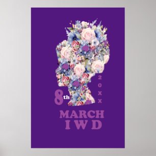 Internationale Vrouwendag 2025: empowerment Poster