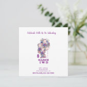 Internationale Vrouwendag 2025: Feminini vieren Kaart (Staand voorkant)