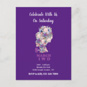 Internationale Vrouwendag 2025: Femininit vieren Aankondigingskaart (Voorkant)