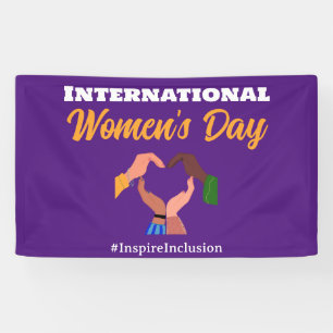 Internationale Vrouwendag 2025 inclusie feminist Spandoek