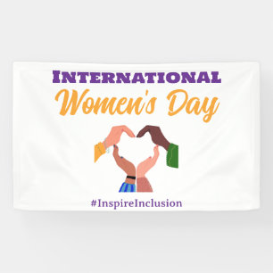 Internationale Vrouwendag 2025 inclusie feministis Spandoek