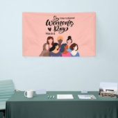Internationale Vrouwendag 2025 Spandoek (Beurs)