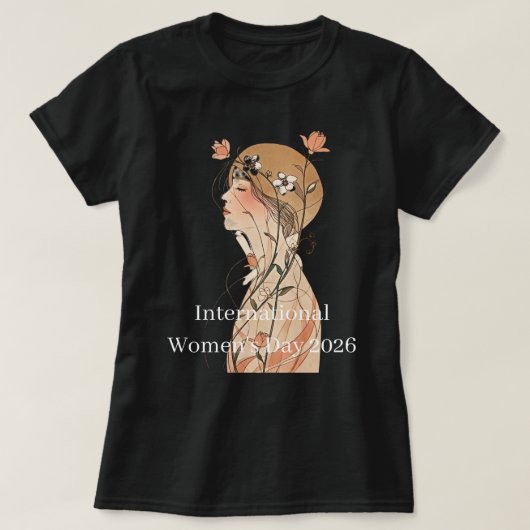 Internationale Vrouwendag 2025 T-shirt (Design voorkant)