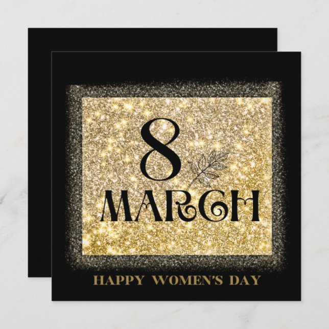 Internationale Vrouwendag 2025: viering van femini (Voorkant / Achterkant)