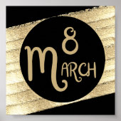 Internationale Vrouwendag 2025: viering van femini Poster (Voorkant)