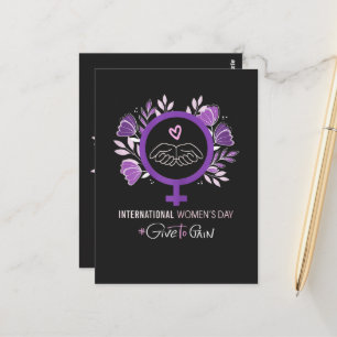 Internationale Vrouwendag 2026 8 maart Briefkaart