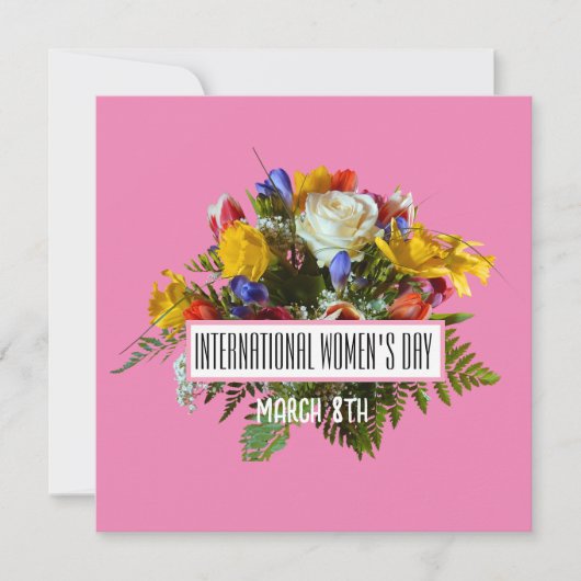 INTERNATIONALE VROUWENDAG 8 MAART (Voorkant)