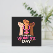 Internationale Vrouwendag 8 maart (Staand voorkant)