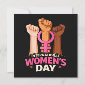 Internationale Vrouwendag 8 maart (Achterkant)