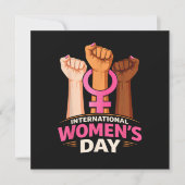 Internationale Vrouwendag 8 maart (Voorkant)
