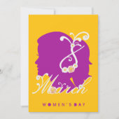 Internationale Vrouwendag 8 maart 2025 Kaart (Voorkant)