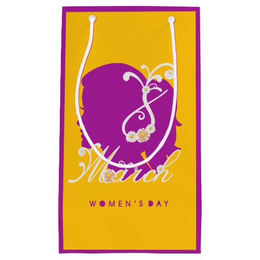 Internationale Vrouwendag 8 maart 2025 Klein Cadeauzakje (Voorkant)
