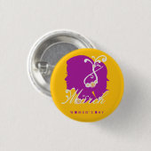 Internationale Vrouwendag 8 maart 2025 Ronde Button 3,2 Cm (Voorkant /achterkant)