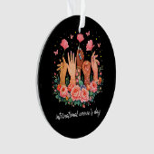 Internationale Vrouwendag 8 maart 2026 Ornament (voorkant)