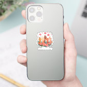 Internationale Vrouwendag 8 maart 2026 Sticker (Telefoon)