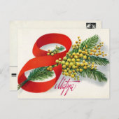 Internationale Vrouwendag, 8 maart Briefkaart (Voorkant / Achterkant)