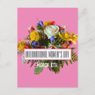 INTERNATIONALE VROUWENDAG 8 MAART BRIEFKAART