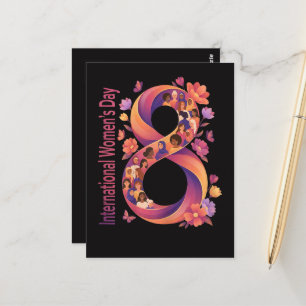 Internationale Vrouwendag 8 maart Briefkaart