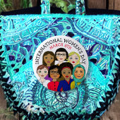 Internationale Vrouwendag 8 maart Button