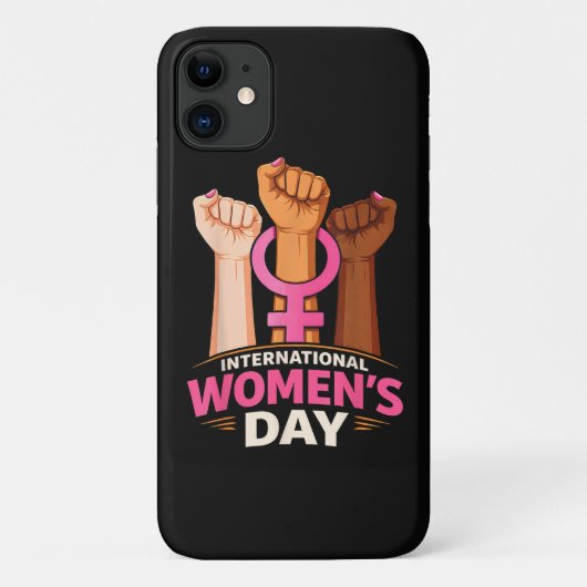 Internationale Vrouwendag 8 maart Case-Mate iPhone Case (Achterkant)