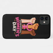Internationale Vrouwendag 8 maart Case-Mate iPhone Case (Achterkant (horizontaal))