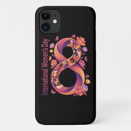 Internationale Vrouwendag 8 maart Case-Mate iPhone Case (Achterkant)