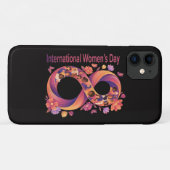 Internationale Vrouwendag 8 maart Case-Mate iPhone Case (Achterkant (horizontaal))