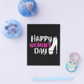 Internationale Vrouwendag 8 maart Flyer (Enkel)