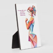 Internationale Vrouwendag 8 maart Fotoplaat (Zijkant)