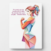 Internationale Vrouwendag 8 maart Fotoplaat (voorkant)