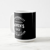 Internationale Vrouwendag | 8 maart Gelijkheid Koffiemok (Voorkant links)