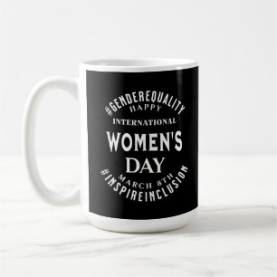 Internationale Vrouwendag 8 maart Gelijkheid Koffiemok