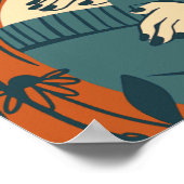 Internationale Vrouwendag 8 maart Grote Poster (Hoek)