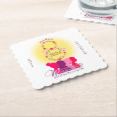 Internationale Vrouwendag 8 maart inspireert inclu Kartonnen Onderzetters (Gebogen)