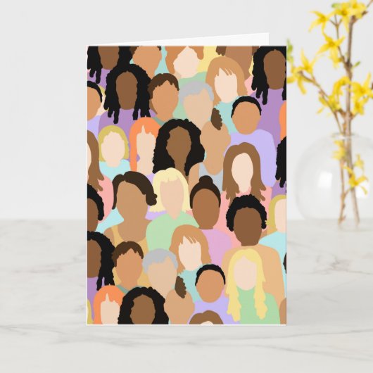 Internationale Vrouwendag - 8 maart Kaart (Gele Bloem)