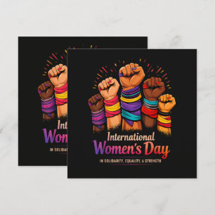 Internationale Vrouwendag 8 maart Kaart